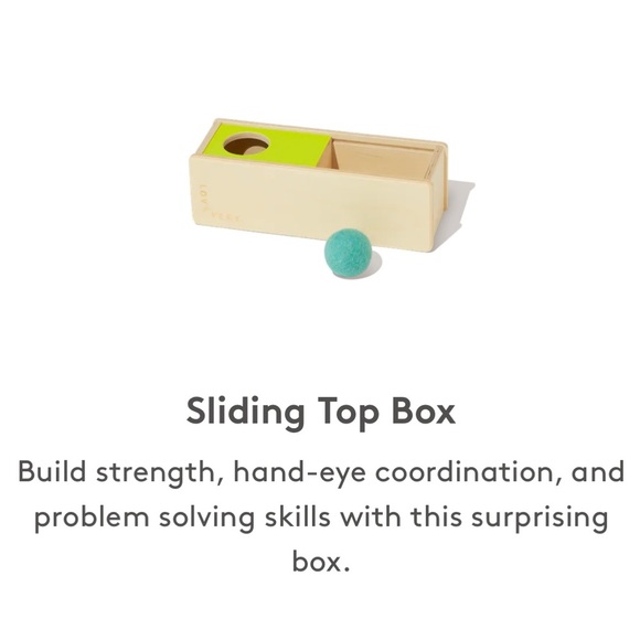 Lovevery Sliding Top Box - Picture 1 of 4